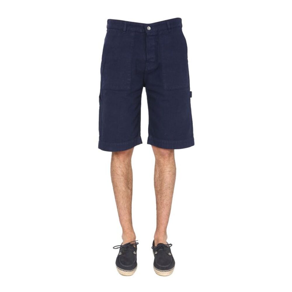 Ymc Men Cotton Canvas Bermuda